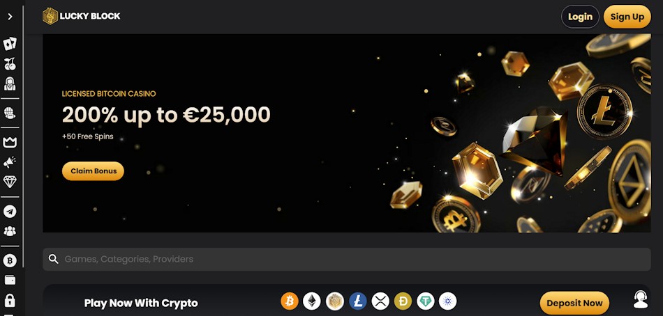 Lucky Block – Paras nettikasino kryptolla ja NFT-ekosysteemillä