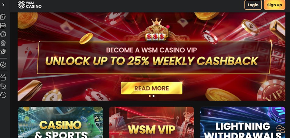 WSM Casino – Paras nettikasino pelivalikoiman laajuudella